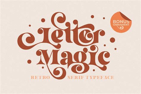 Magic retro free font